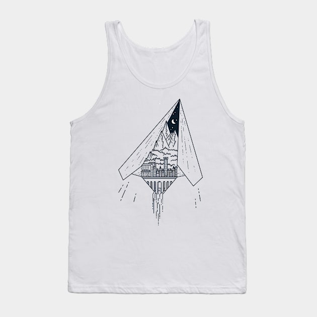 Take me on an unexpected journey Tank Top by clsantos82